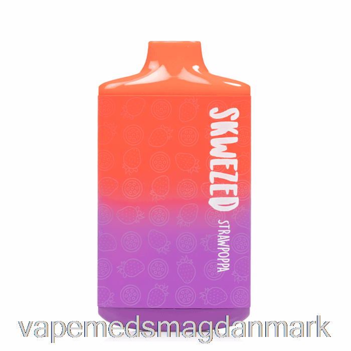 Vape Uden Nikotin Skwezed 5k Engangs Strawpoppa